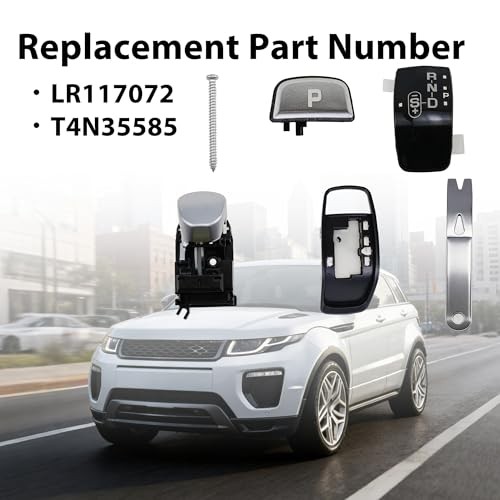 Gear Shift Knob Shifter Kit Compatible with Range Rover Sport 2014-2021,