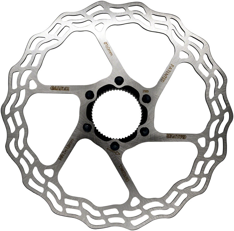 Galfer Road Disc Brake Rotor – 160mm, Centerlock, 1.8mm