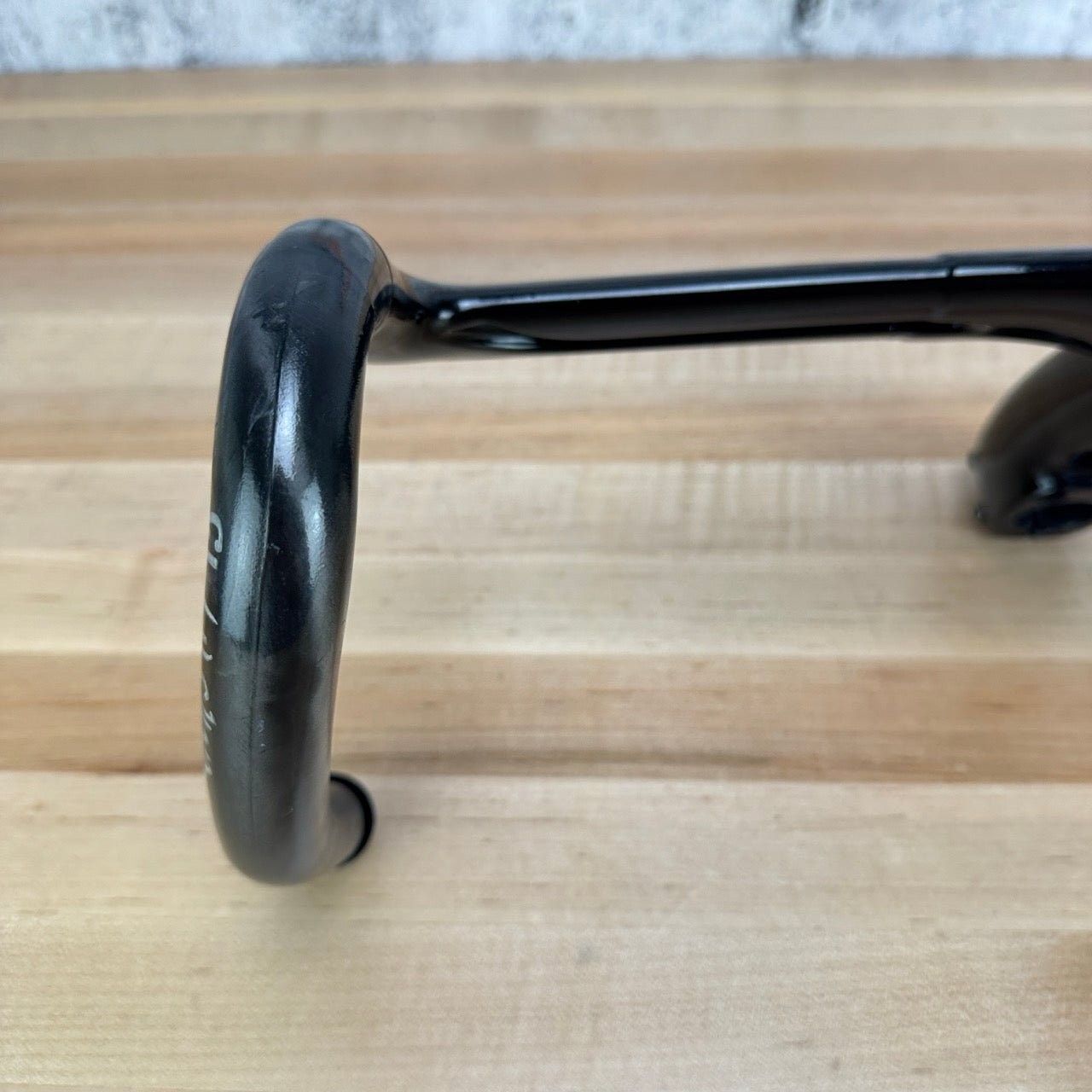 Ridden Once! Enve SES AR One-Piece 42cm 120mm Custom Painted Black Handlebar