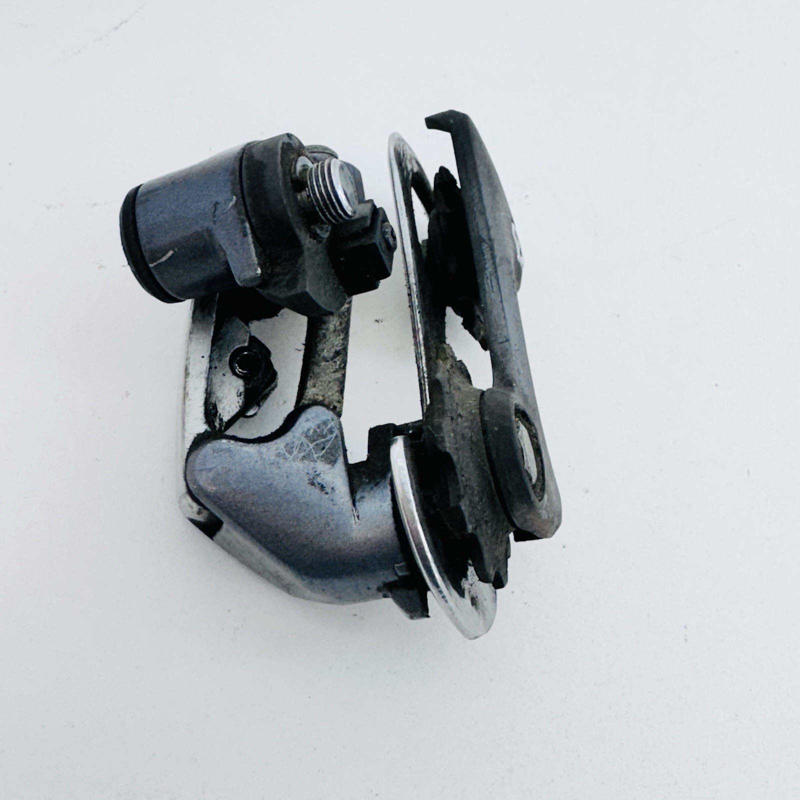 Vintage Suntour Edge 4050 Rear Derailleur Front Short Cage Gray Accushift A04