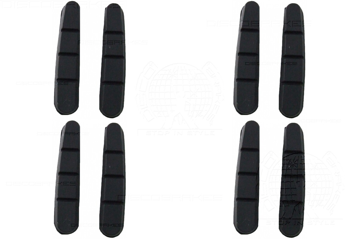 4Pr Discobrakes Pad Inserts for Shimano Dura-Ace Ultegra 105 Road Brake BR-7700