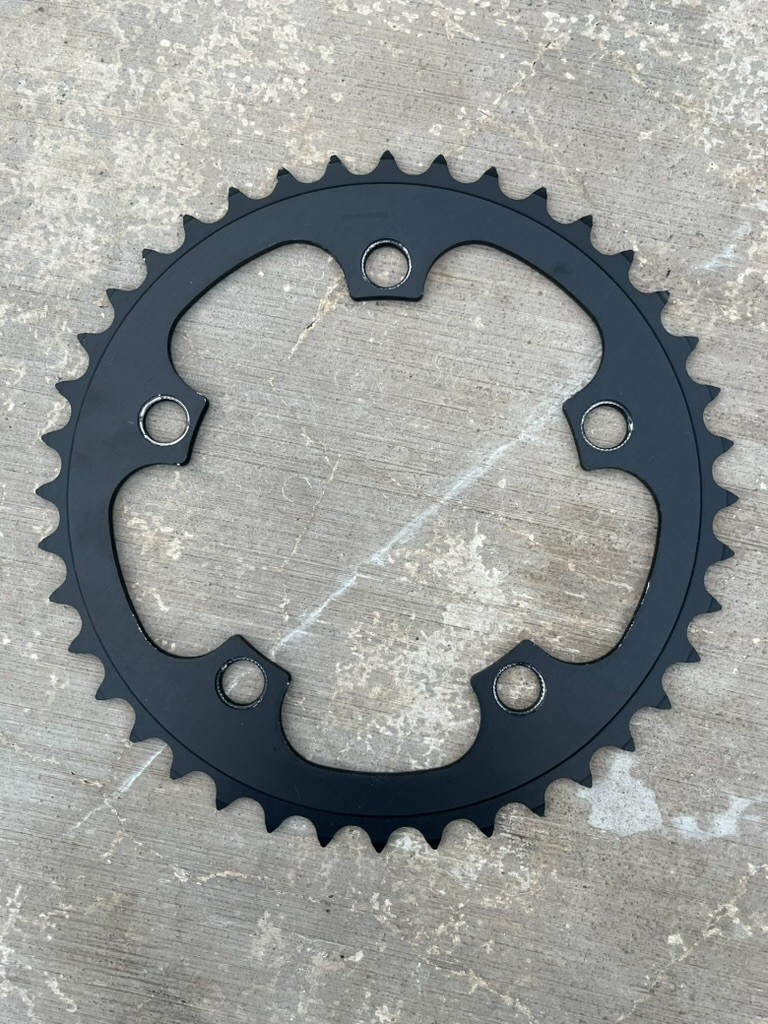 Unbranded 9/10-Speed Alloy Chainring | 110 BCD / 40T / EXC