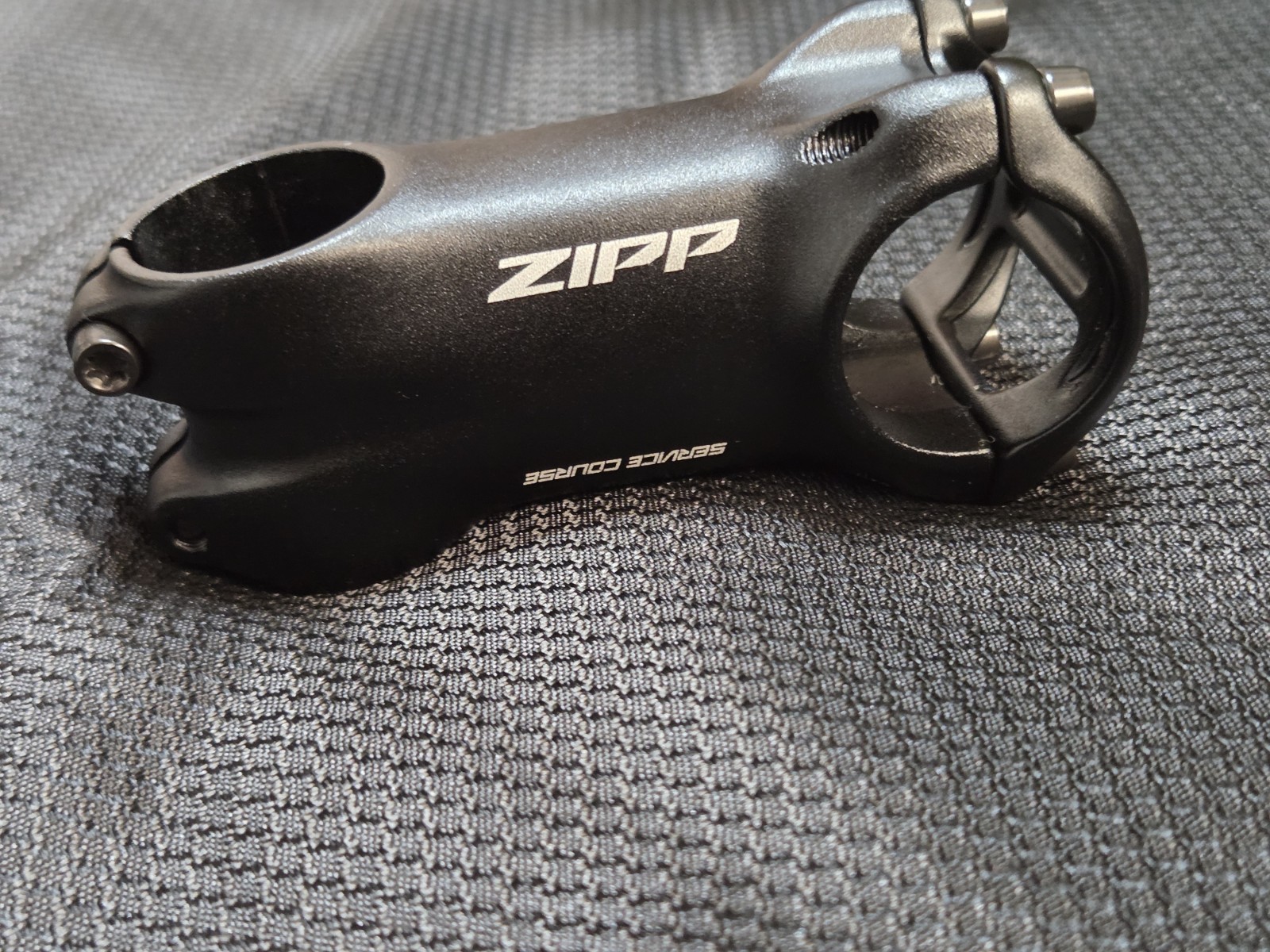 Zipp Service Course Aluminum Road Bike Stem 70mm 31.8mm Clamp +/-6° Black – USED