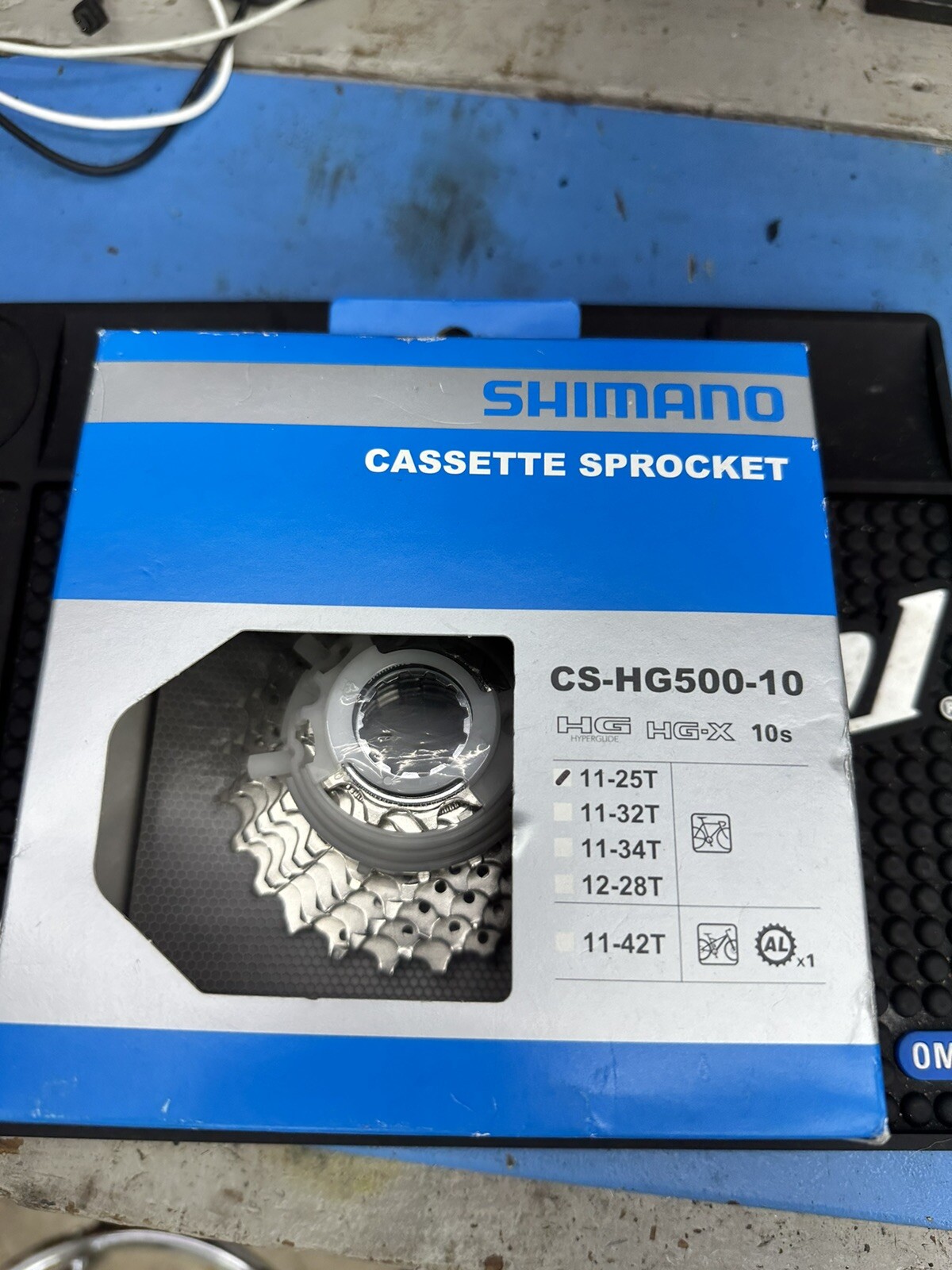 Shimano CS-HG500-10 10 Speed Cassette 11-25T Silver New in Box
