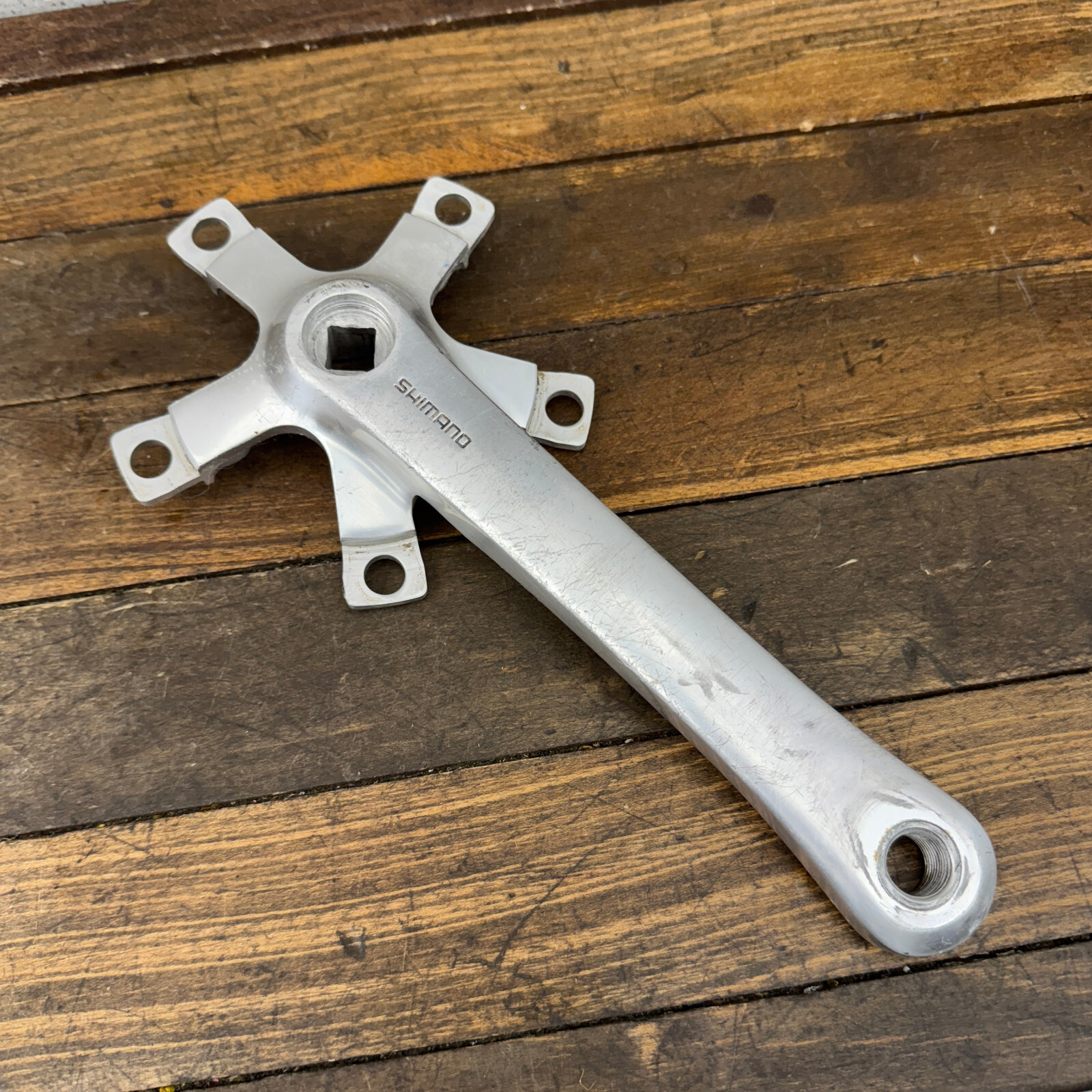 Vintage Shimano Deore XT FC-M730 Crank Arm RIGHT 175 mm Pantograph SG 1990s S2