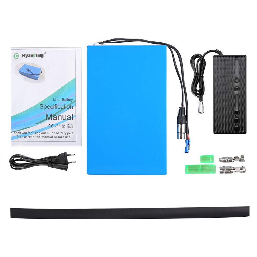 36V 20AH E bike battery Li-Ion electric bike battery 1000W Motor Scooter 30A BMS
