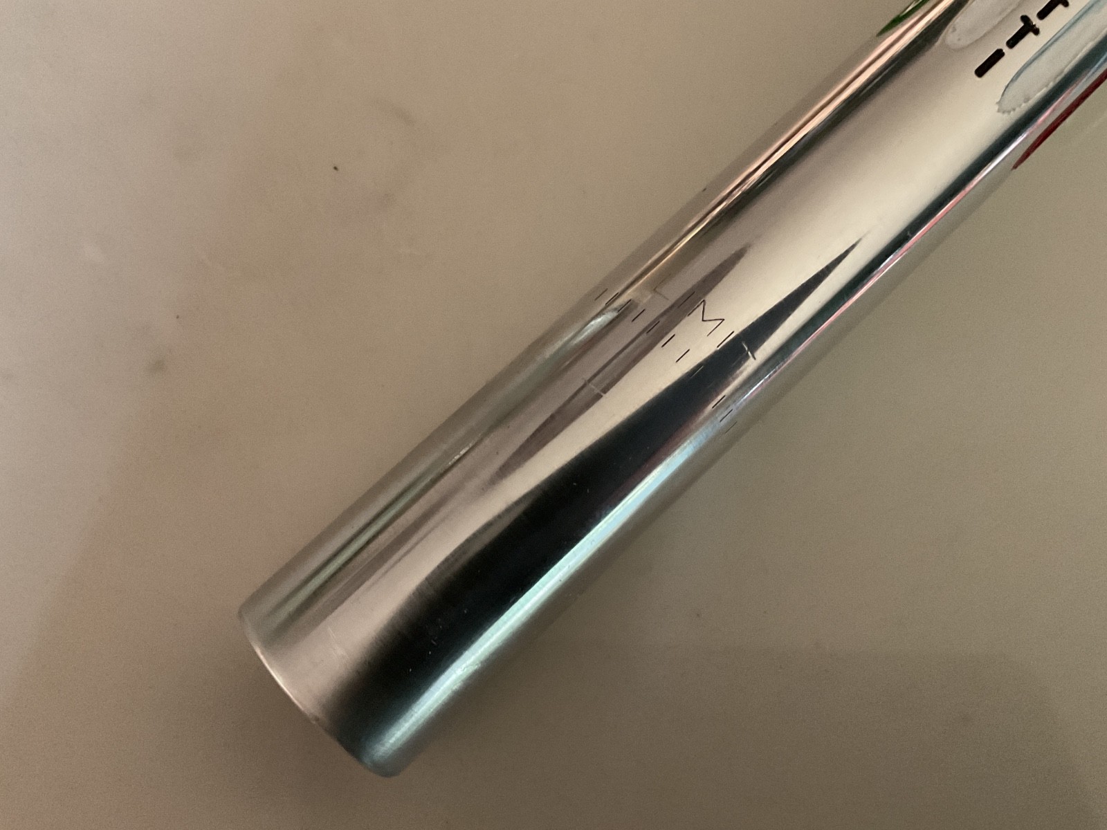Campagnolo Record Fluted 2 Bolt Seatpost 1980s 27.2mm X 210mm Guerciotti Panto
