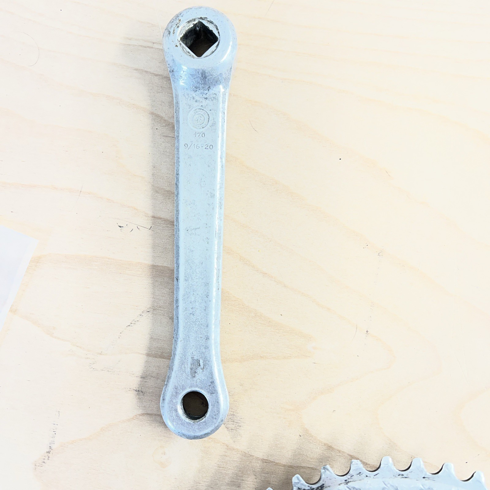 Stronglight Crankset 52/40t 170mm Square Taper 9/16-20