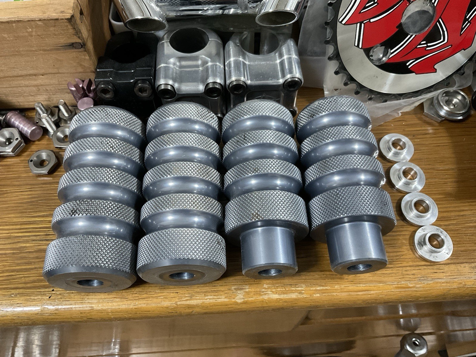 MAGICFRUITS 4 pegs BMX flatland Freestyle Set Four 4 rare