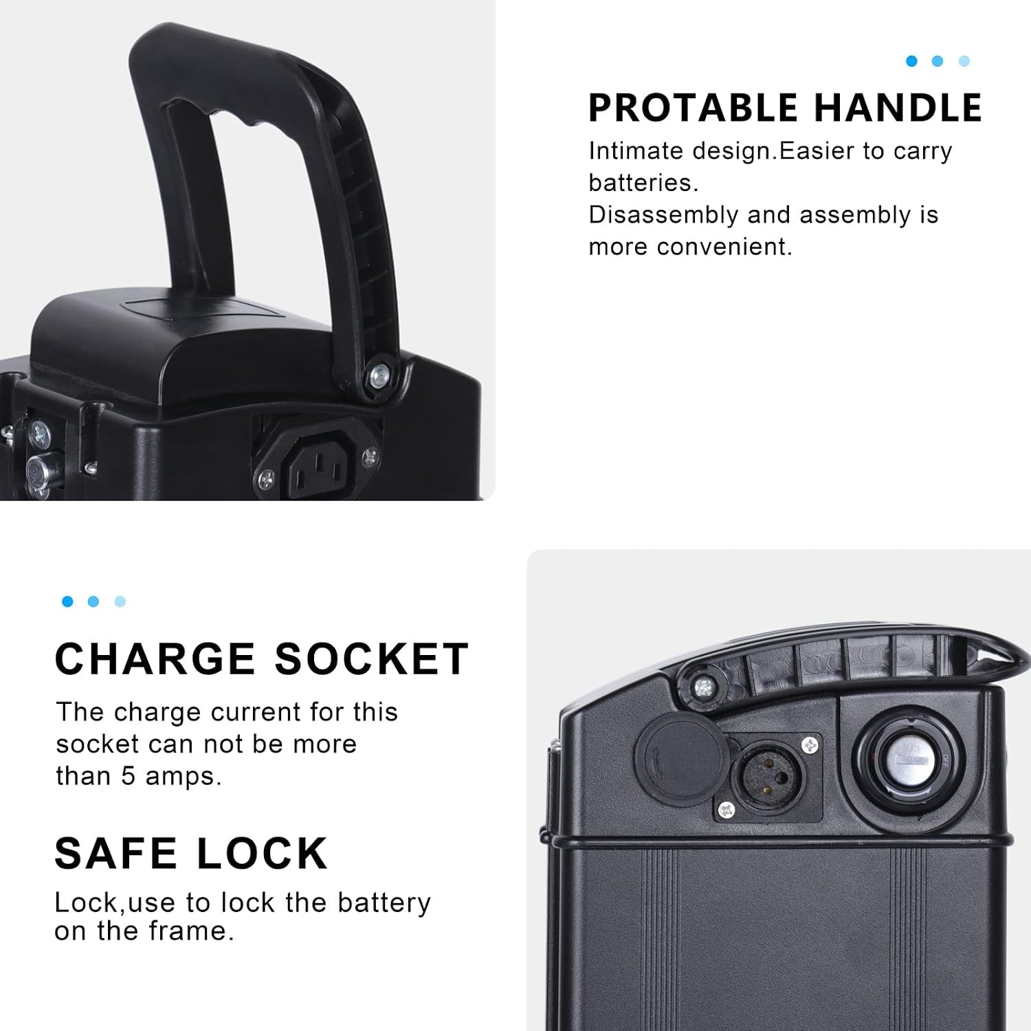 48V 20Ah/13Ah Lithium-io Battery with Portable Handle FOR HAIBA Batterry Tool+++