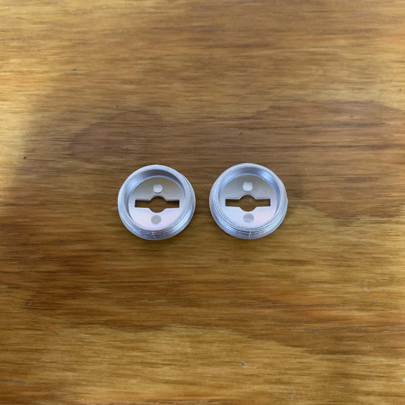 SUGINO BMX «CRANK DUST CAPS» SILVER 80-87 OLD SCHOOL NOS CT MAXY CROSS SUPER GT
