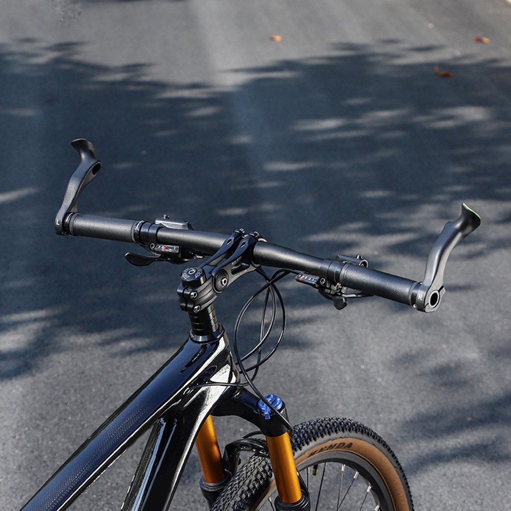Ergonomic Extended Grips for Mountain Bikes Reduce Arm Fatigue on Long Rides
