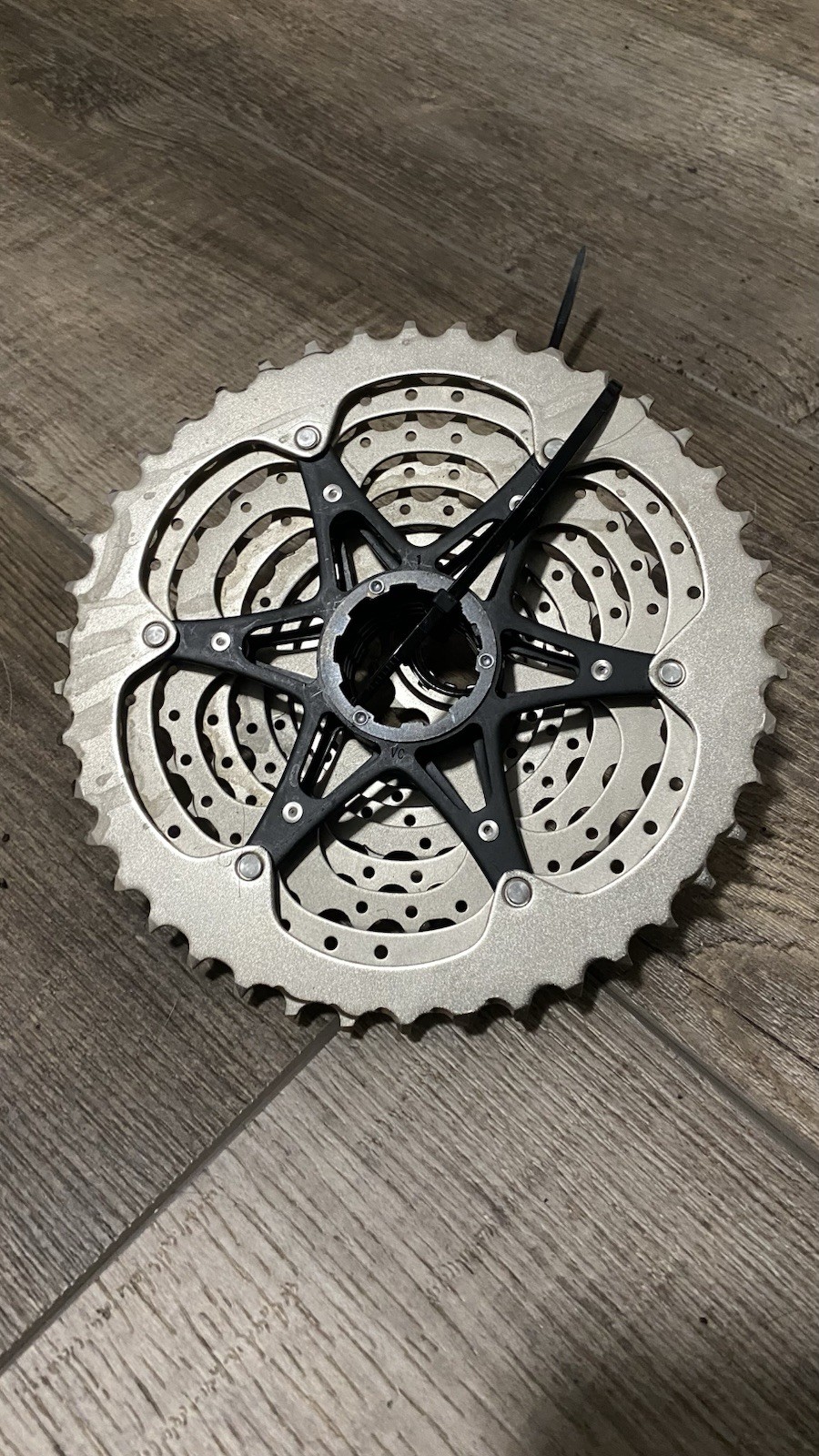 Shimano Deore 10-Speed Cassette Sprocket – Silver (CS-M4100-10)