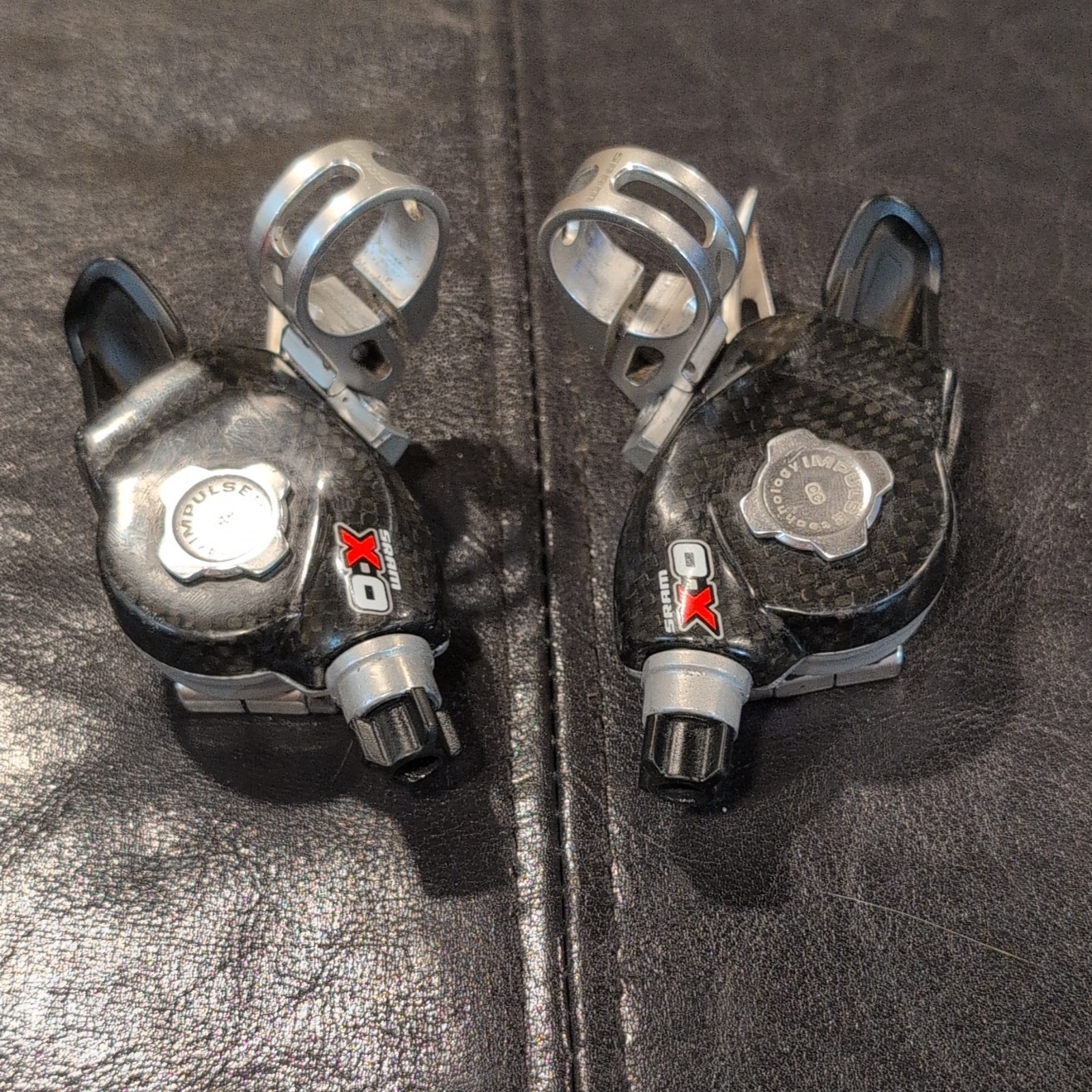 SRAM X0 9-Speed Trigger Shifter Set Pair, Shifters for SRAM X0, Black/Silver