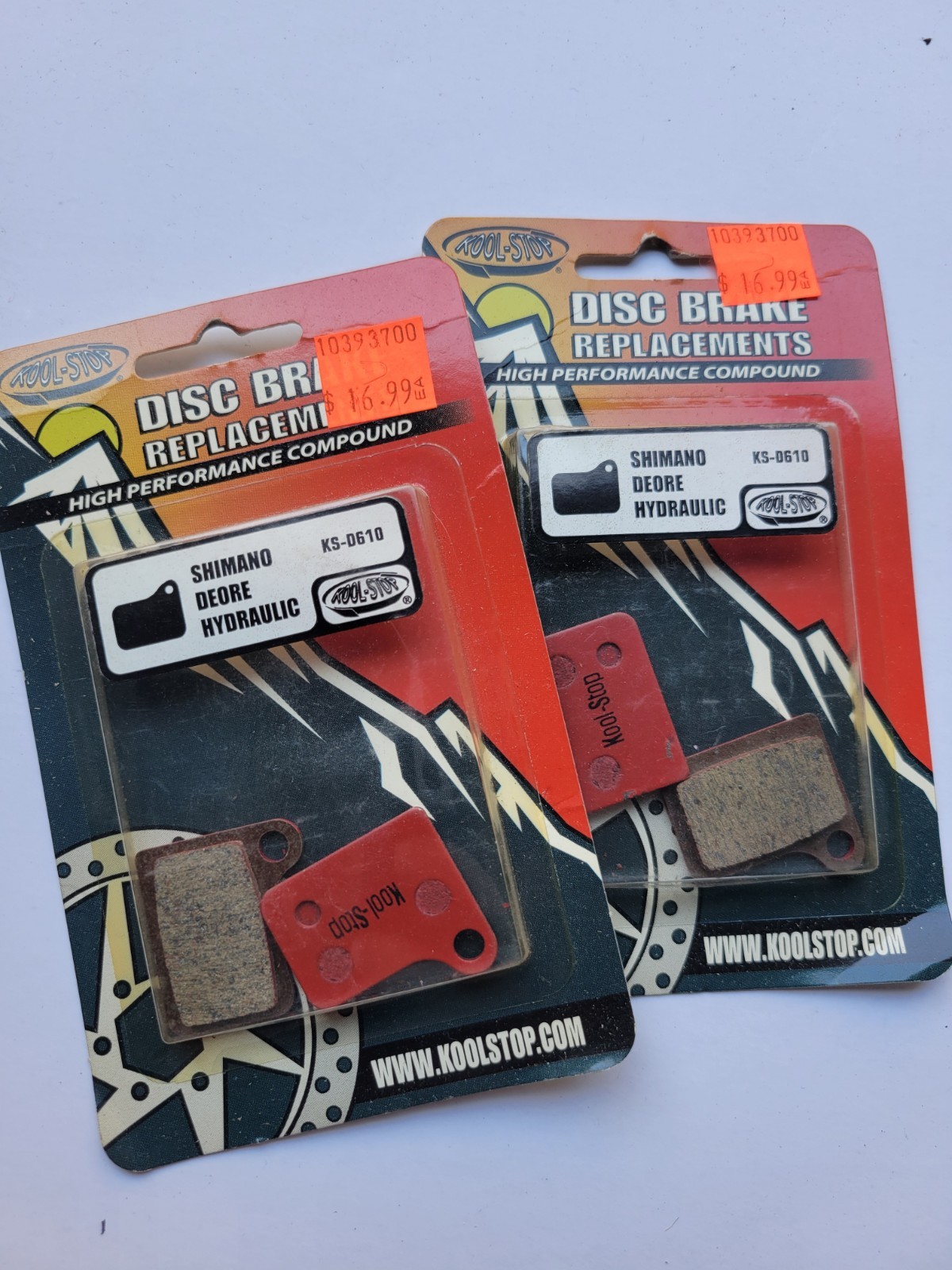 Shimano Deore kool stop vintage mountain bike brake pads 2 pack