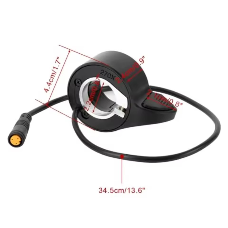 3pin 24V/36V/48V/60V/72V Thumb Throttle BBS0102 BBSH Mid Drive Motor Kit BAFANG
