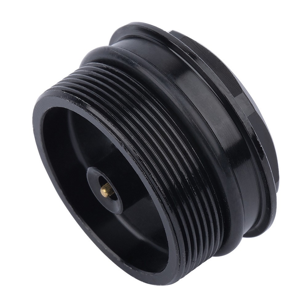 Cycling Parts Fork Valve Nut Bike 1Pcs Air Fork Cap Aluminum Alloy Black