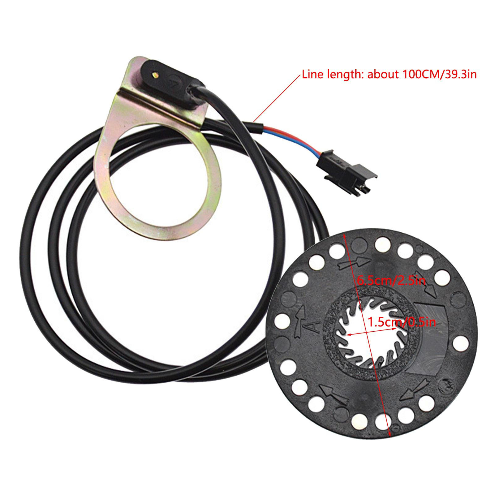 Electric Bike Power Pedal Assisted Sensor PAS Voltage Mode Ebike Assistant Kit