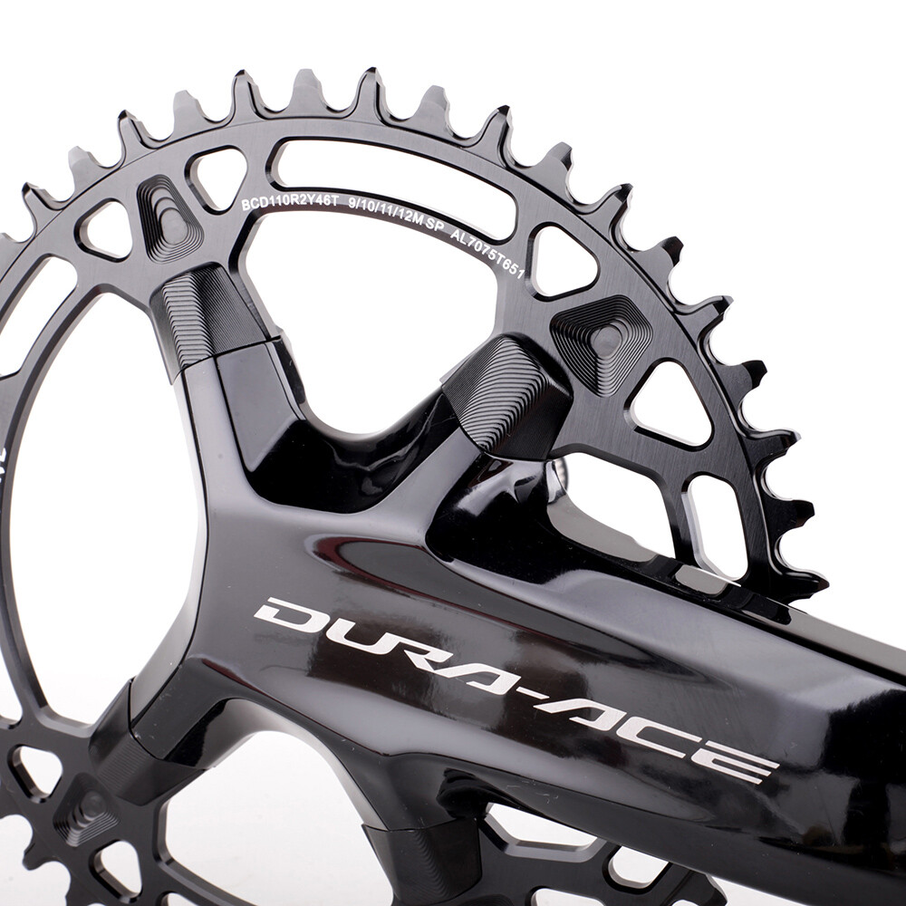 STONE Chainring Bolts Alloy Chainwheel Screws Nuts for FC-9000 R7000 R8000 R9100