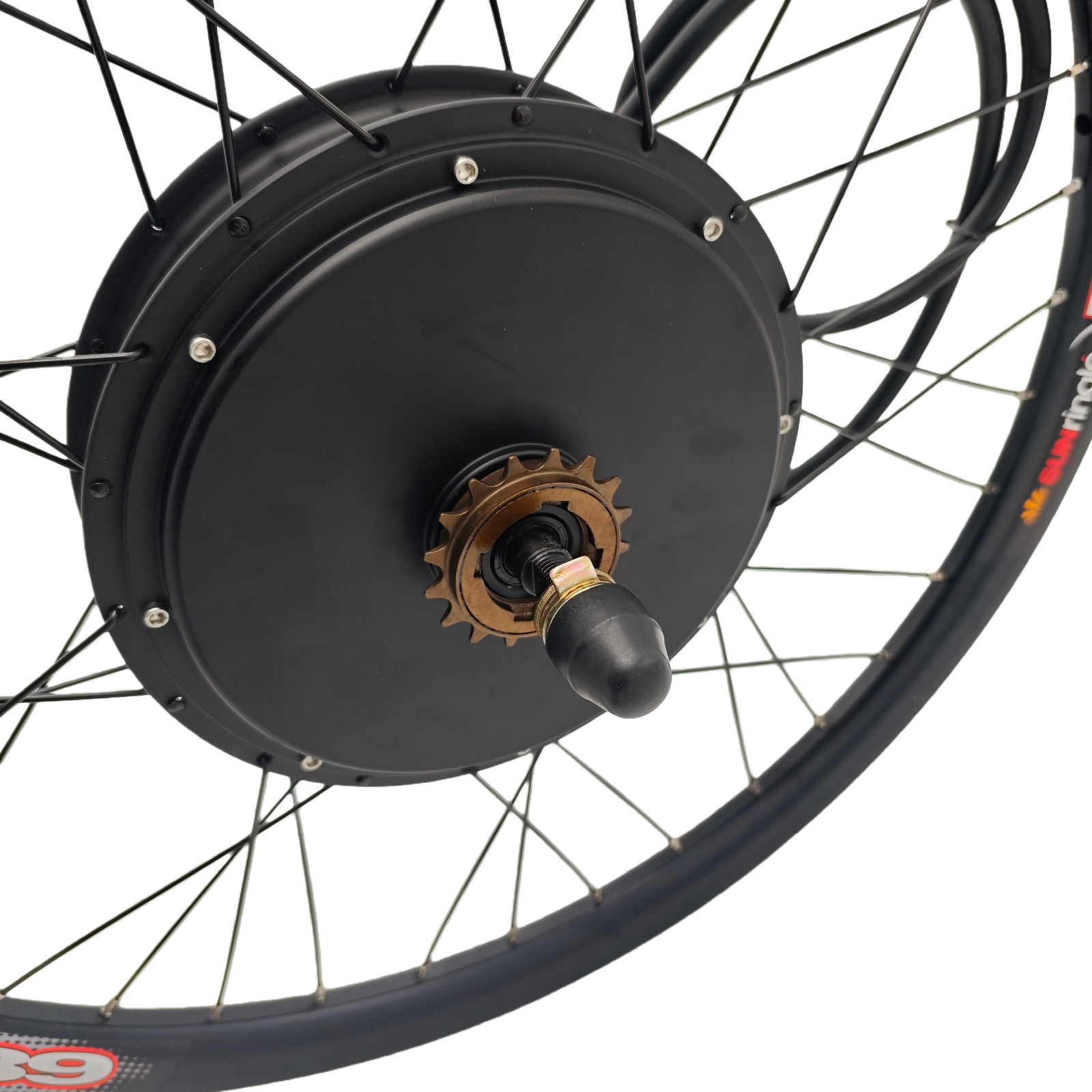 250W-500W Bafang Brushless Geared Fat Bike Rear Hub Motor 36V / 48V 175mm 190mm