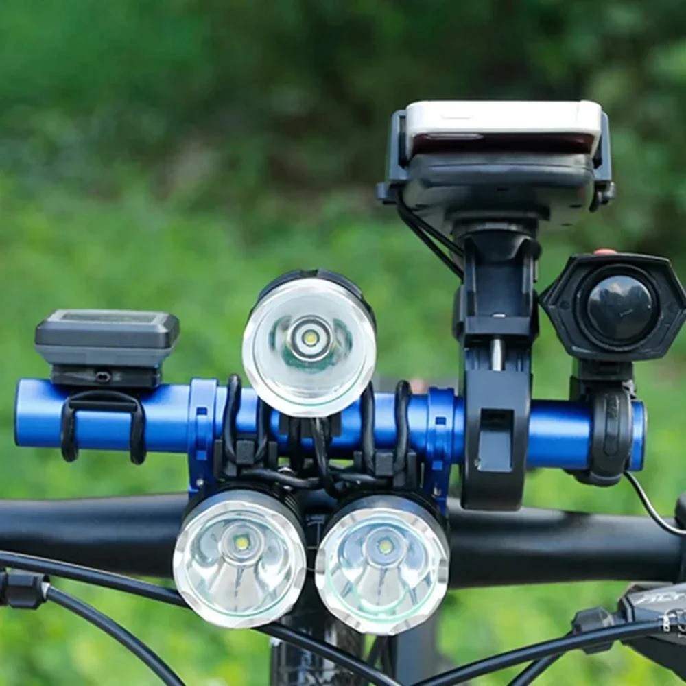 Bike Handlebar Extender Extension Bicycle Bar Mount Headlight GPS Holder Bracket