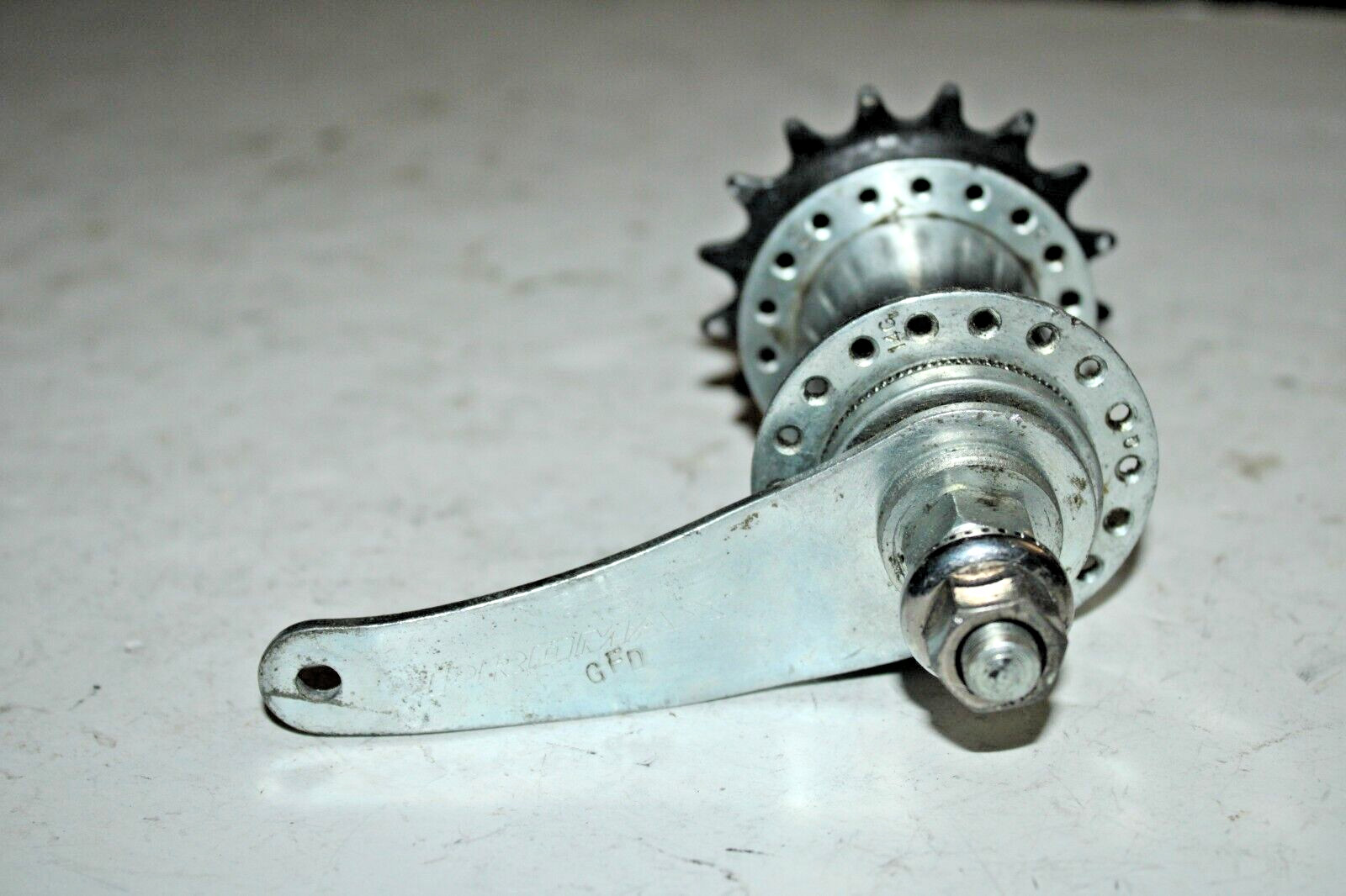 Vintage Promax Rear SS Bike Hub Silver 36H 108mm 16T Coaster Cruiser USA Shipper