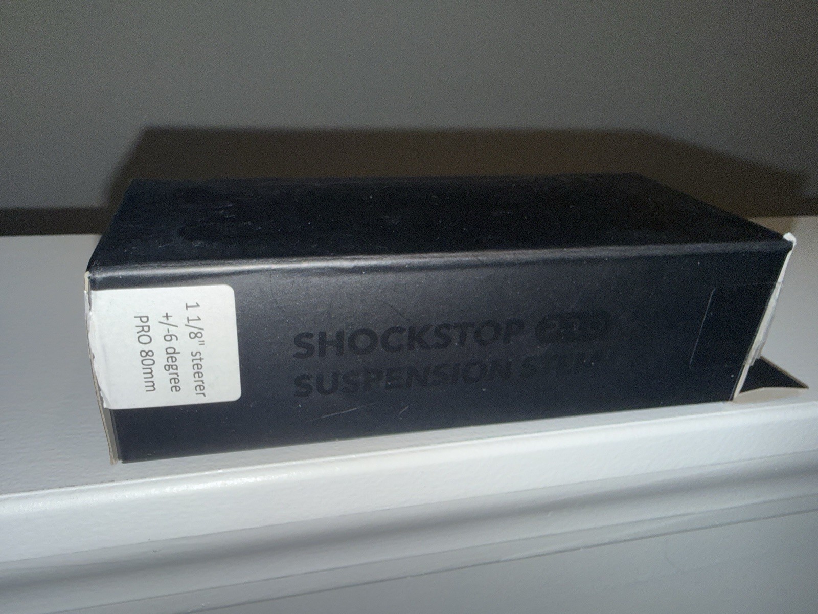 Redshift ShockStop PRO Suspension Stem – 80mm, 31.8 Clamp, +/-6, 1 1/8