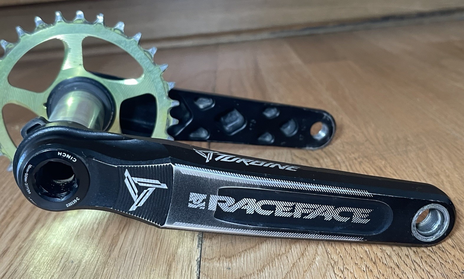 Race Face Turbine 175mm Single Speed Crankset 30t Black