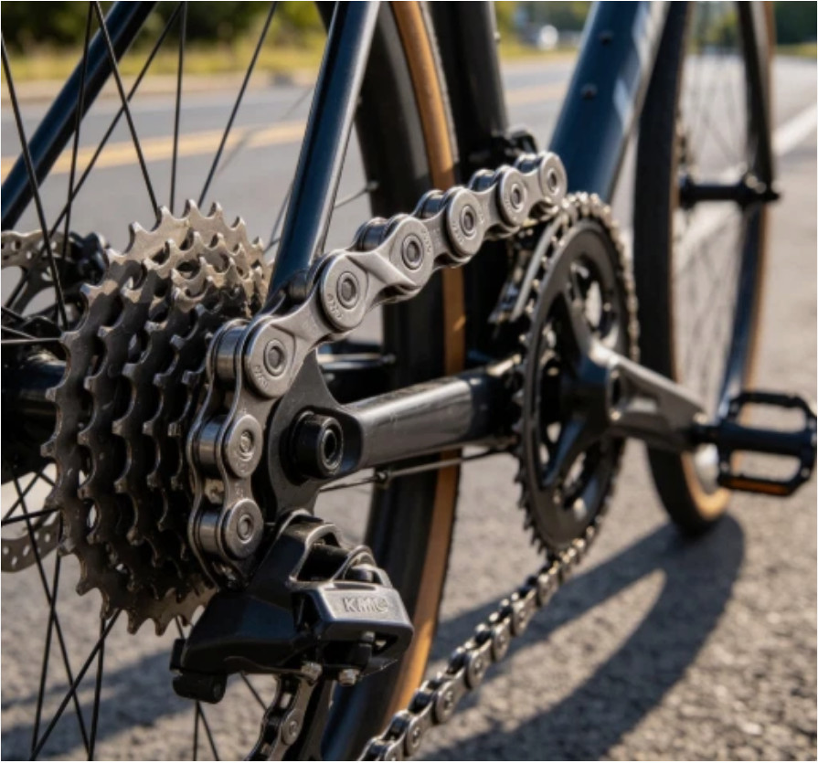 Replacement Bicycle Chain KMC X8 EPT 8-Speed EcoProteQ Edition X-Series 116 LINK