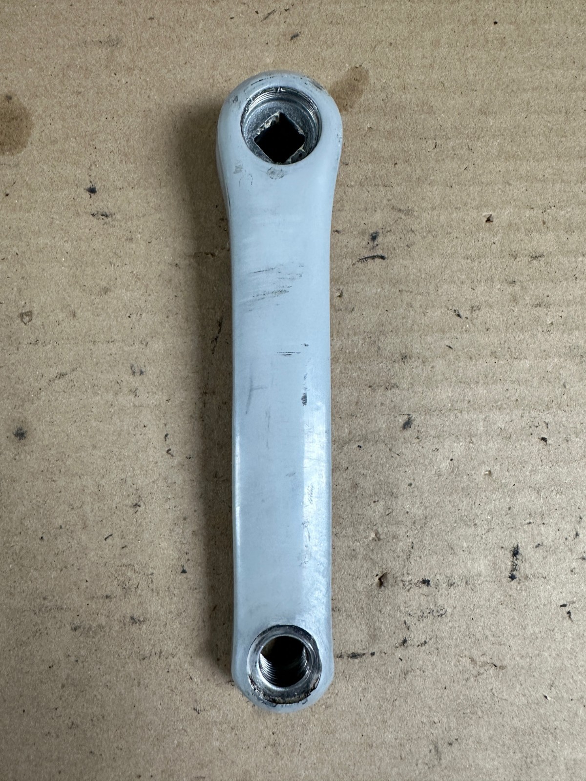Vintage Miche Monolithic Junior Double Crankset, 145mm Arms, 47/39T, 116mm BCD