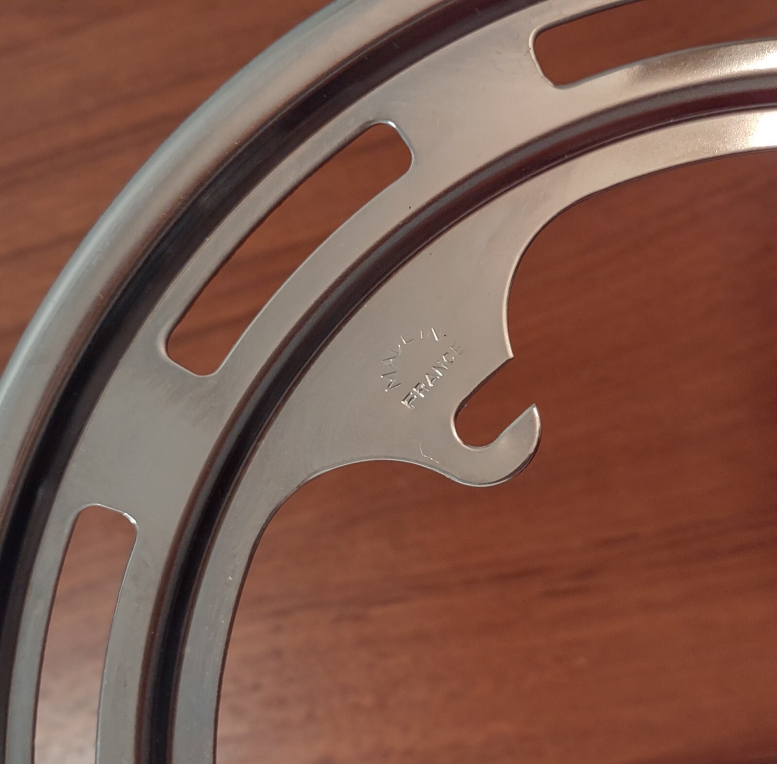 Nervar Road Bike Crank Crankset Chainring Guard Five Arm 128 BCD Chrome