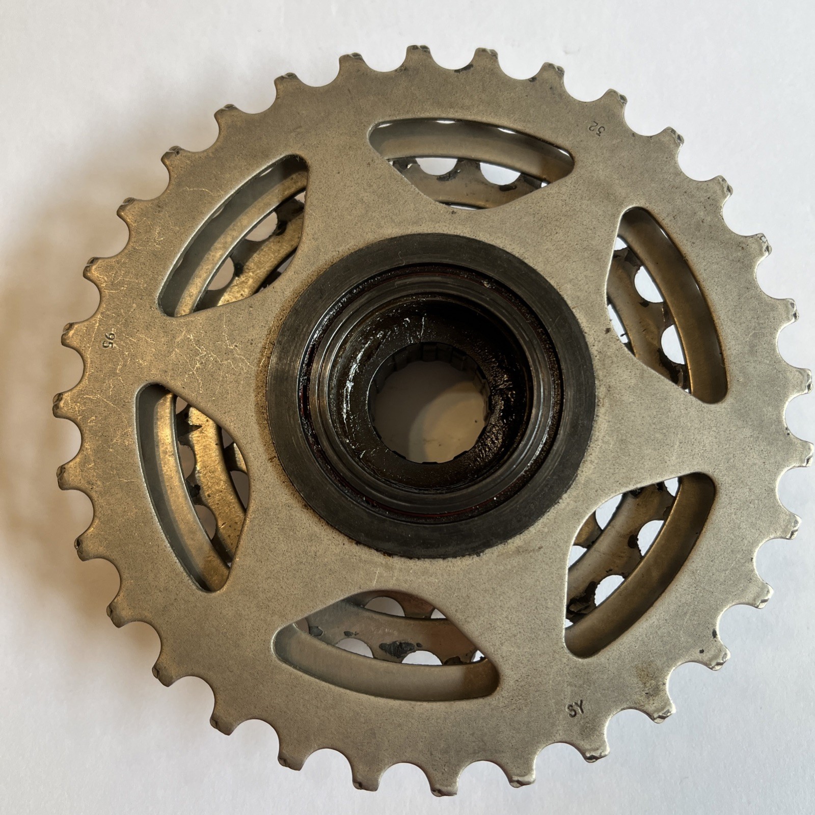 Overhauled Sachs ly 96 7 Speed Freewheel Made In France 13-32