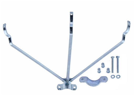 Hollow Trike Rear Fender Brace Chrome for 20″ 24″ or 26″ Bikes
