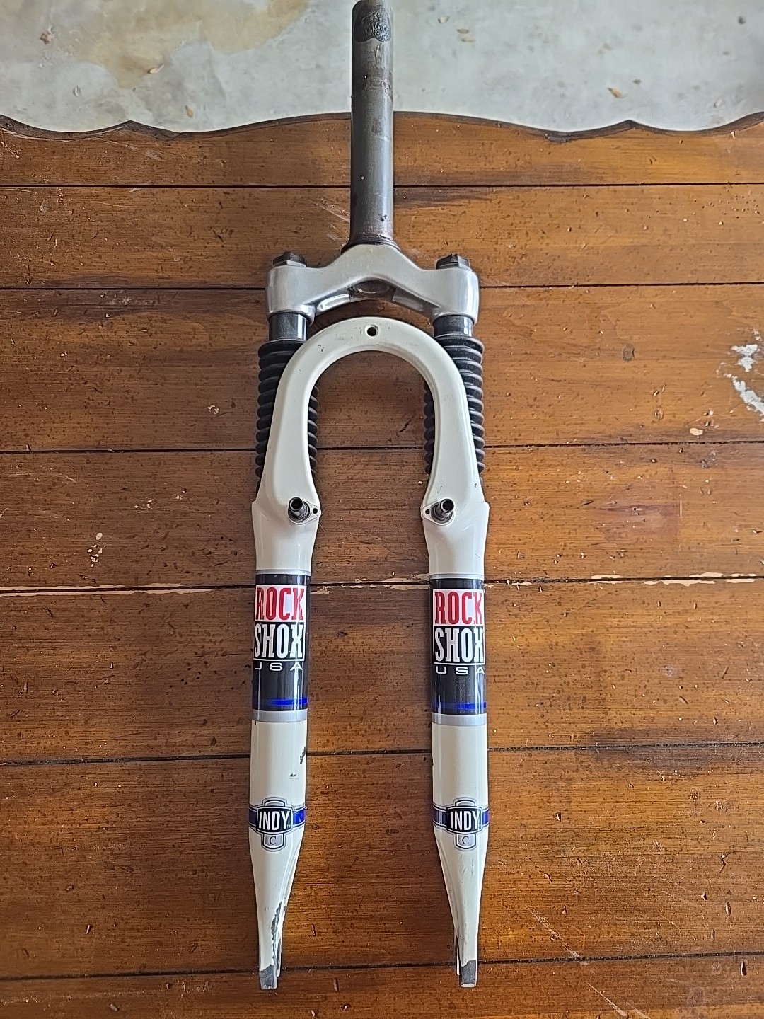 Vintage RockShox Indy C Suspension Fork 1 1/8 Threadless ,7 3/16” Steerer