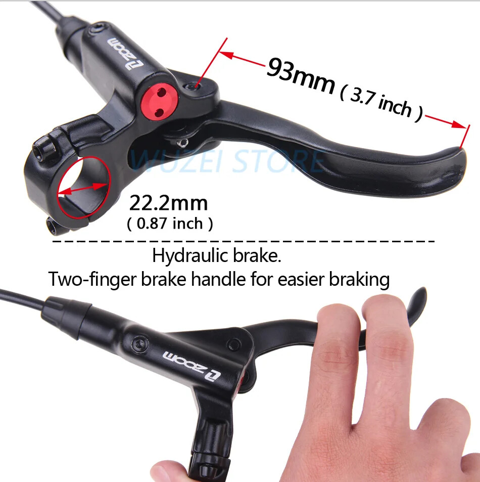 MTB Bicycle Brake Hydraulic Disc Brake 800/1400/1450/1550mm Mountain Bike Brake
