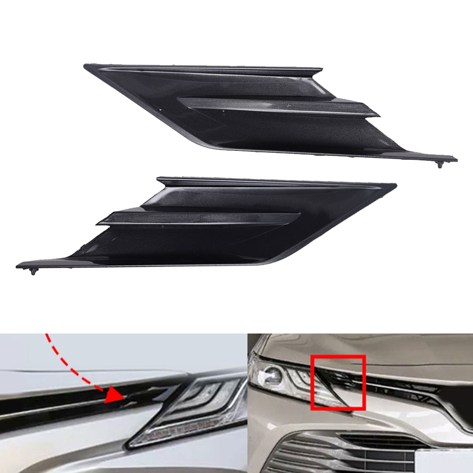 Front Bumper Grille Direct Replacement Easy Installation Front Bumper Accessory