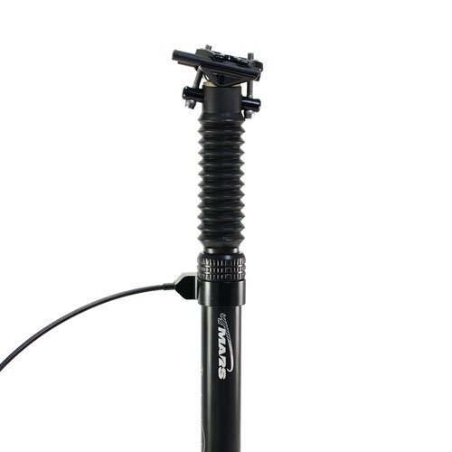 TMARS 419S Mechanical Drop Seatpost, 31.6x445mm 55/110mm Travel, Black