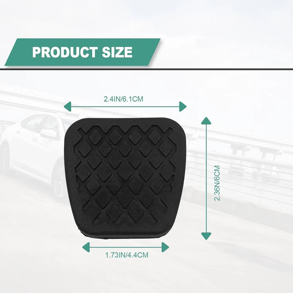 2X Brake Clutch Pedal Pad Rubber Cover Replacement Civic Accord CR-V Acura