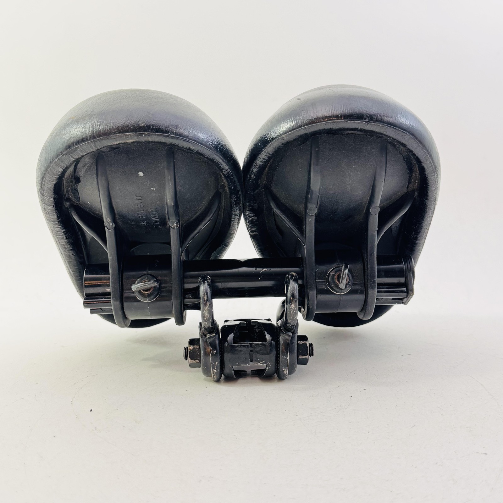 SYSEAT Noseless Bike Saddle Seat Black Dual Pad Comfort Road MTB Hybrid A66