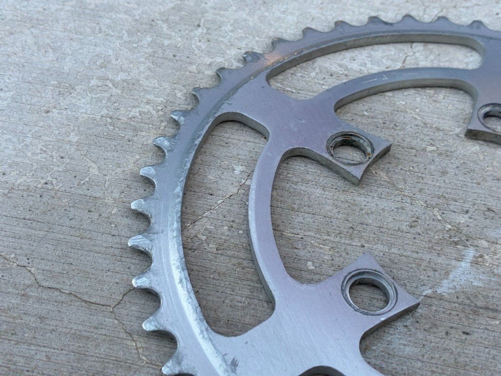 SR Sakae Ringyo Alloy Chainring | 86 BCD / 47T / VGC / Made in Japan