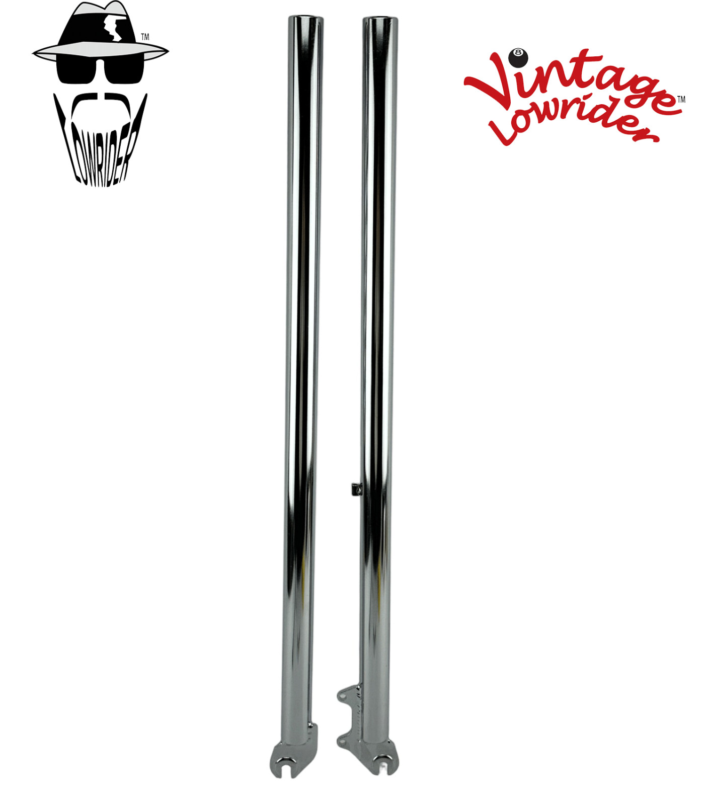 Replacement Bicycle Triple Tree Fork Legs Left&Right, Top Tube,Or Bracket CHROME