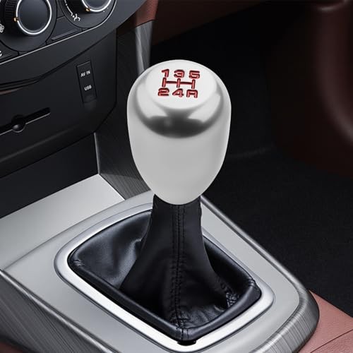 Car Gear Shift Knobs, Shifter Knobs, Aluminum Alloy Car Stick Shift Knob Silver