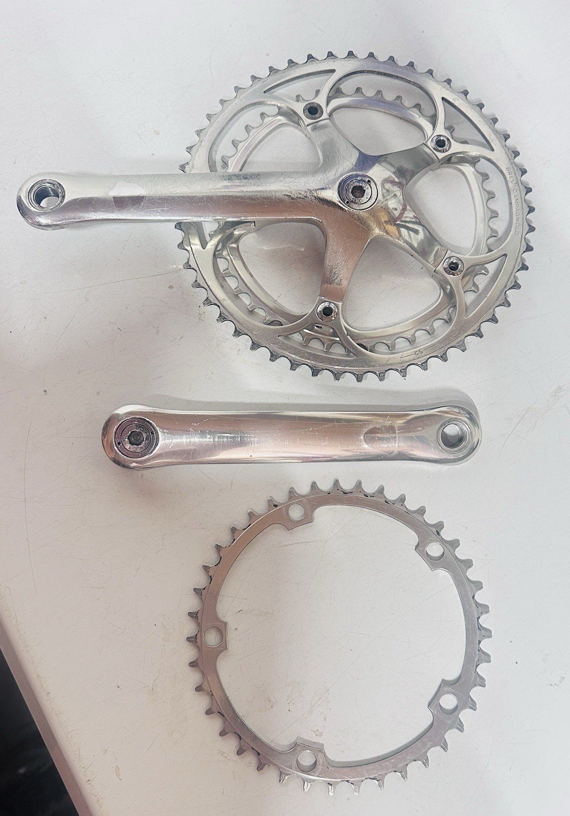 Campagnolo C-Record Crankset 172.5 52/42 & 39t Mavic Ring