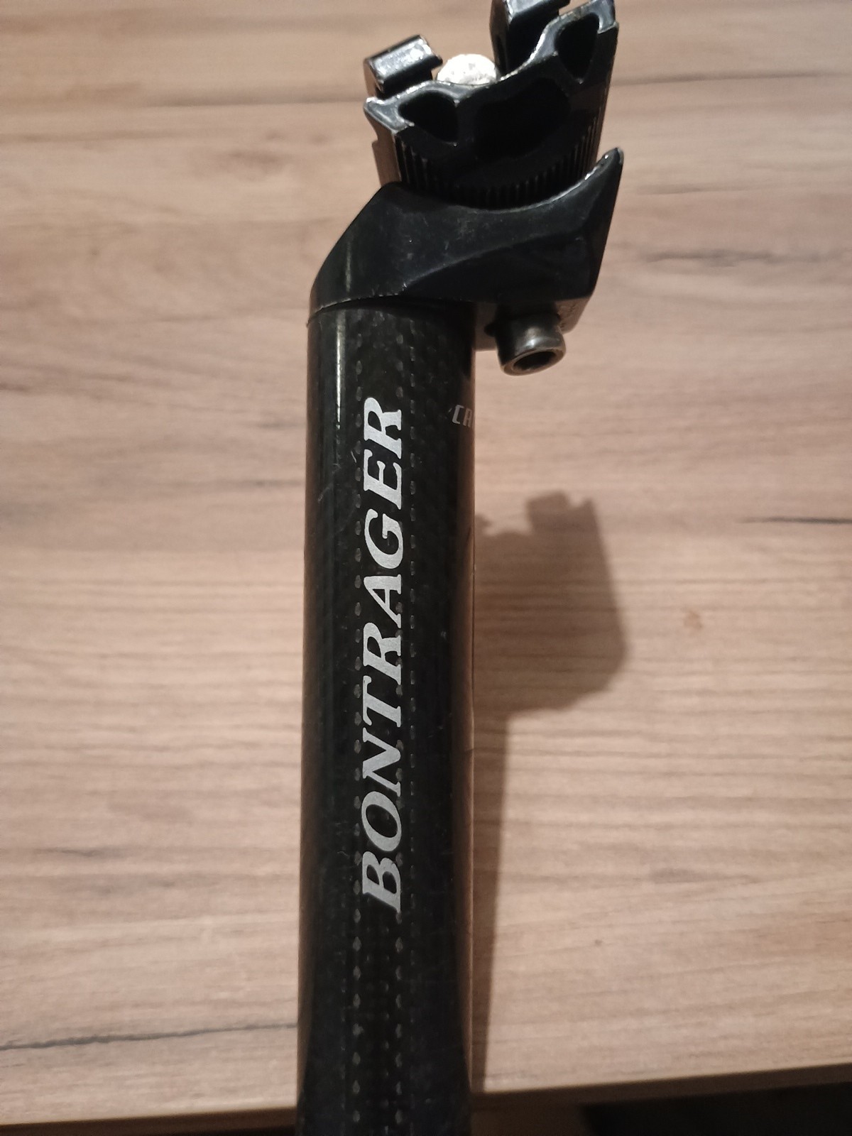 Nos Vintage Bontrager Carbon Seatpost 27.2 New Mint Black 225mm 209g Seatpost