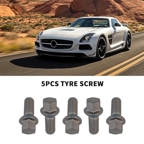 M14 x 1.5 mm Wheel Lug Bolts Nuts for Mercedes Benz 2003-2018 A B C E 5PCS