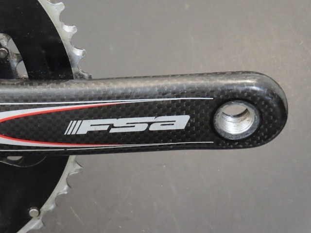 170mm x 130bcd FSA K-Force Carbon 10 speed triple outboard crankset