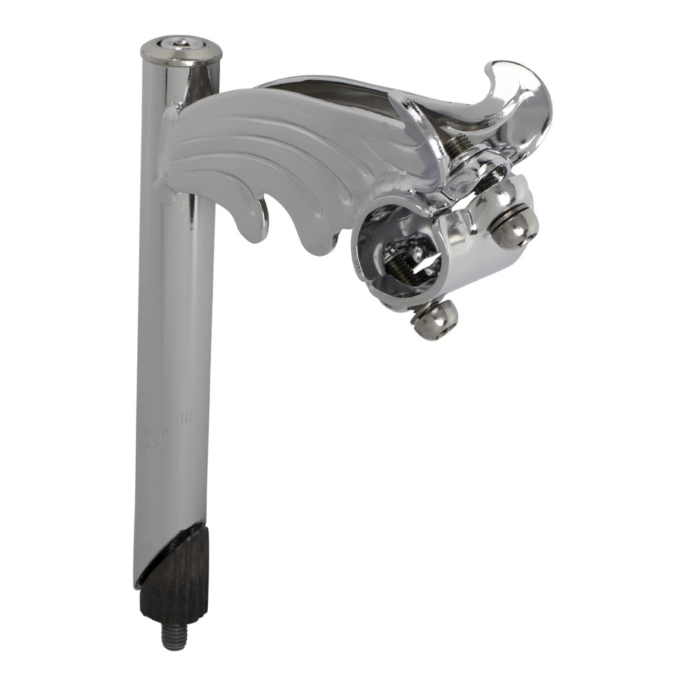 GENUINE OG LOWRIDER CLASSIC WING STYLE STEEL BICYCLE STEM 21.1MM CHROME