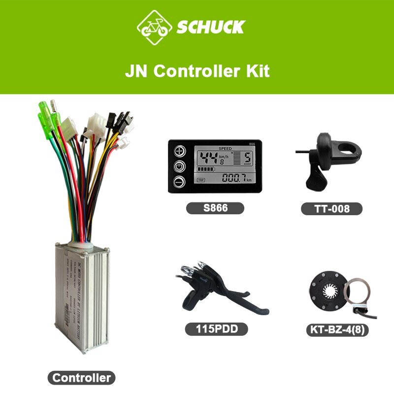 36V 48V 15-35A E-bike Controller Kit with Display for Electric Bike Parts