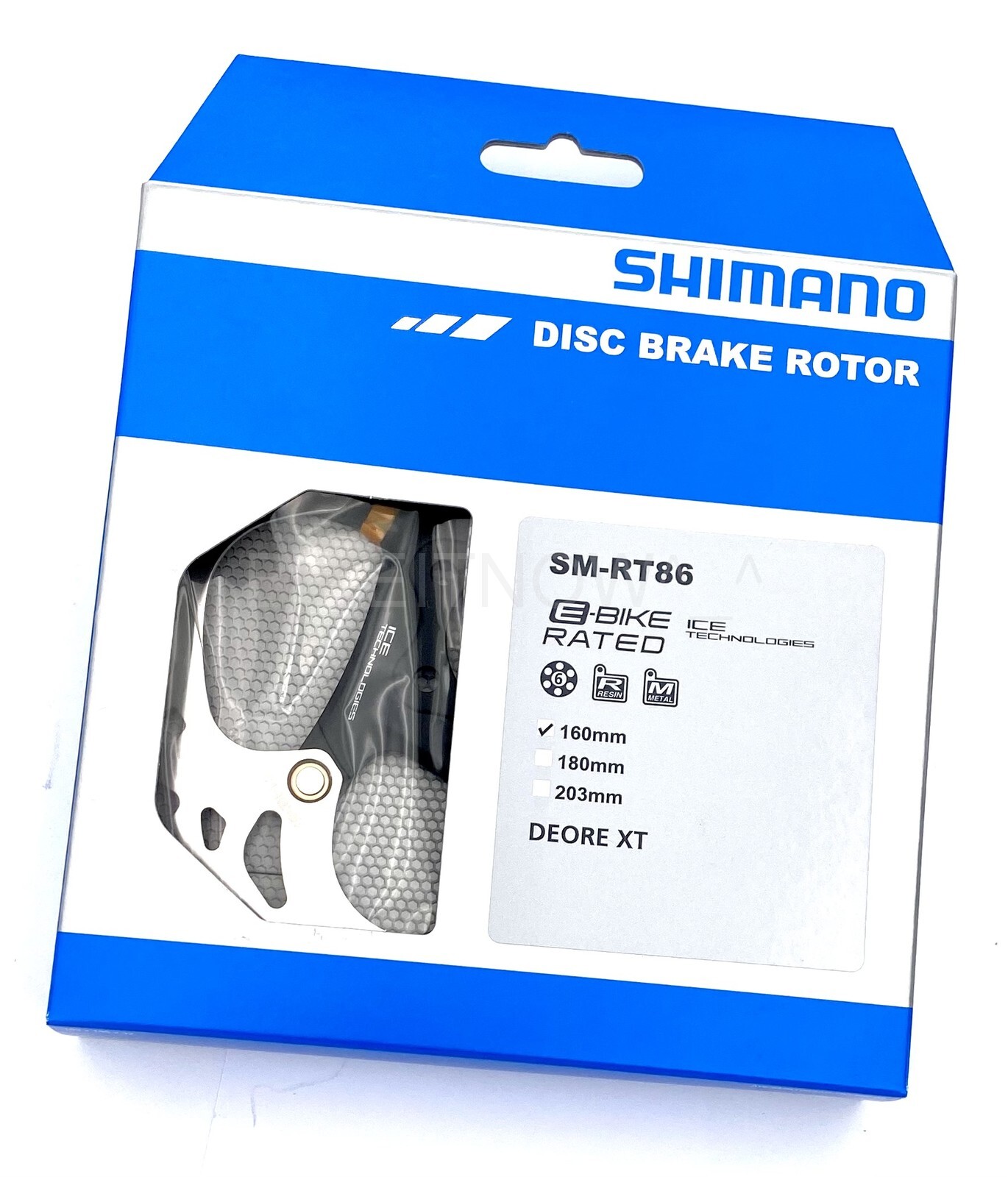 2x Shimano XT SM-RT86 RT86S 160mm 6-Bolt IceTech Disc Brake Rotor ISMRT86S2