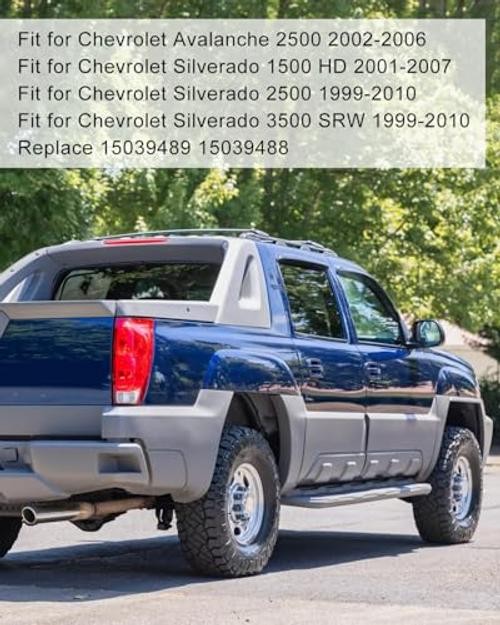 4PCS Glossy Silver Chrome Wheel Center Caps Fit for GMC Sierra Bright silver